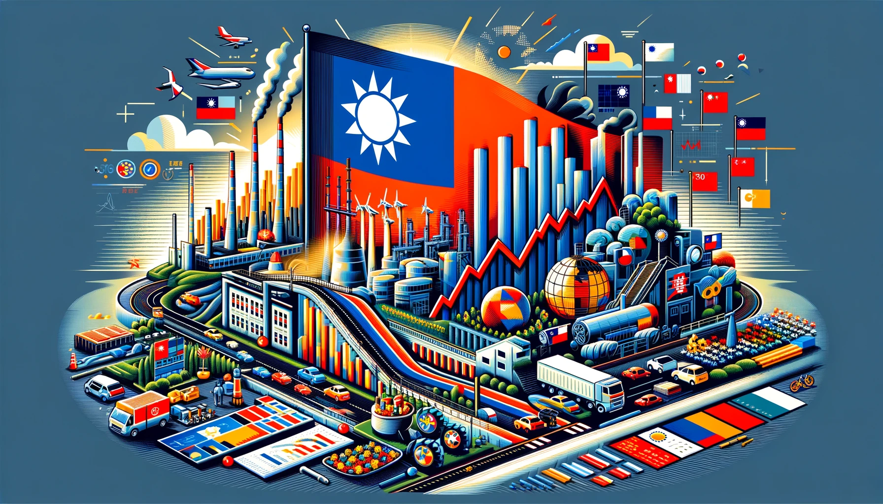 Taiwan Industrial Downturn - December-25-2023