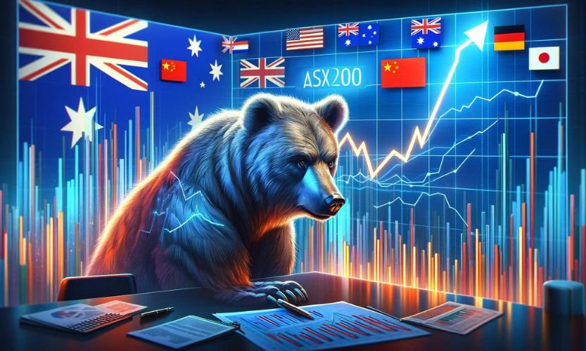 ASX 200 Dips Amid Global Caution