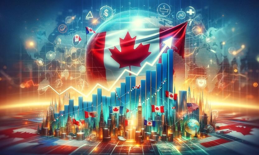 Canadian Index Rises Amid Global Cues